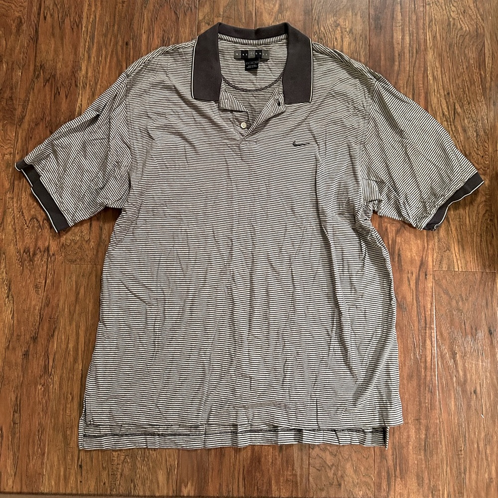 Nike Golf Striped Polo Men’s Size XL